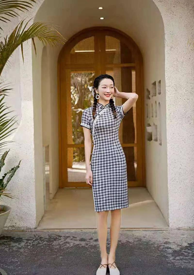 女子|春秋主流季,时尚气质棉麻改良旗袍,引领时代古典时尚的潮流!