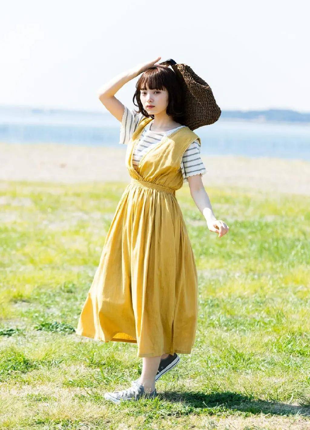 治愈|日本最文艺的小个子，清新耐看的穿搭简约舒服，治愈一切不开心！