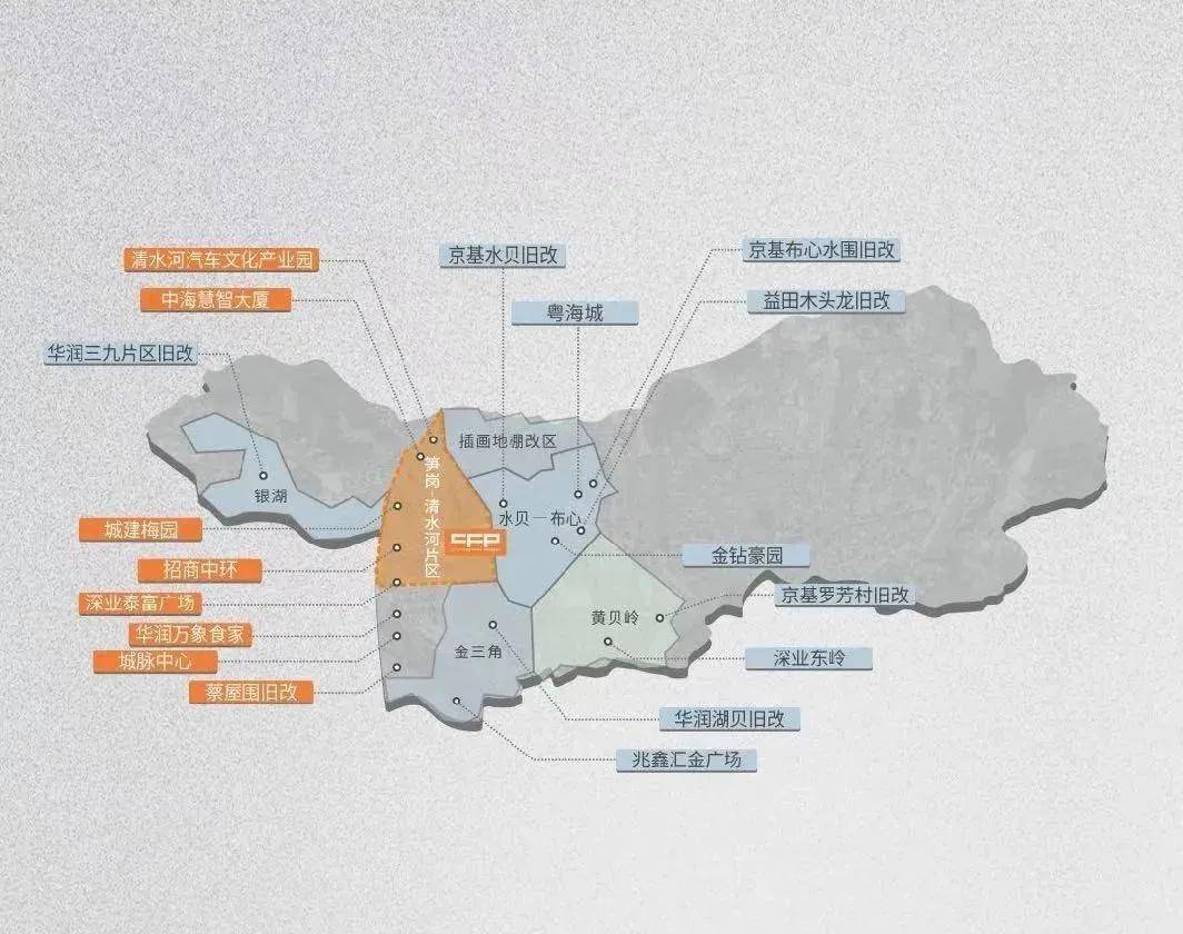 笋岗-清水河片区是深圳的城市更新中心,罗湖区政府官宣"西有前海,东有