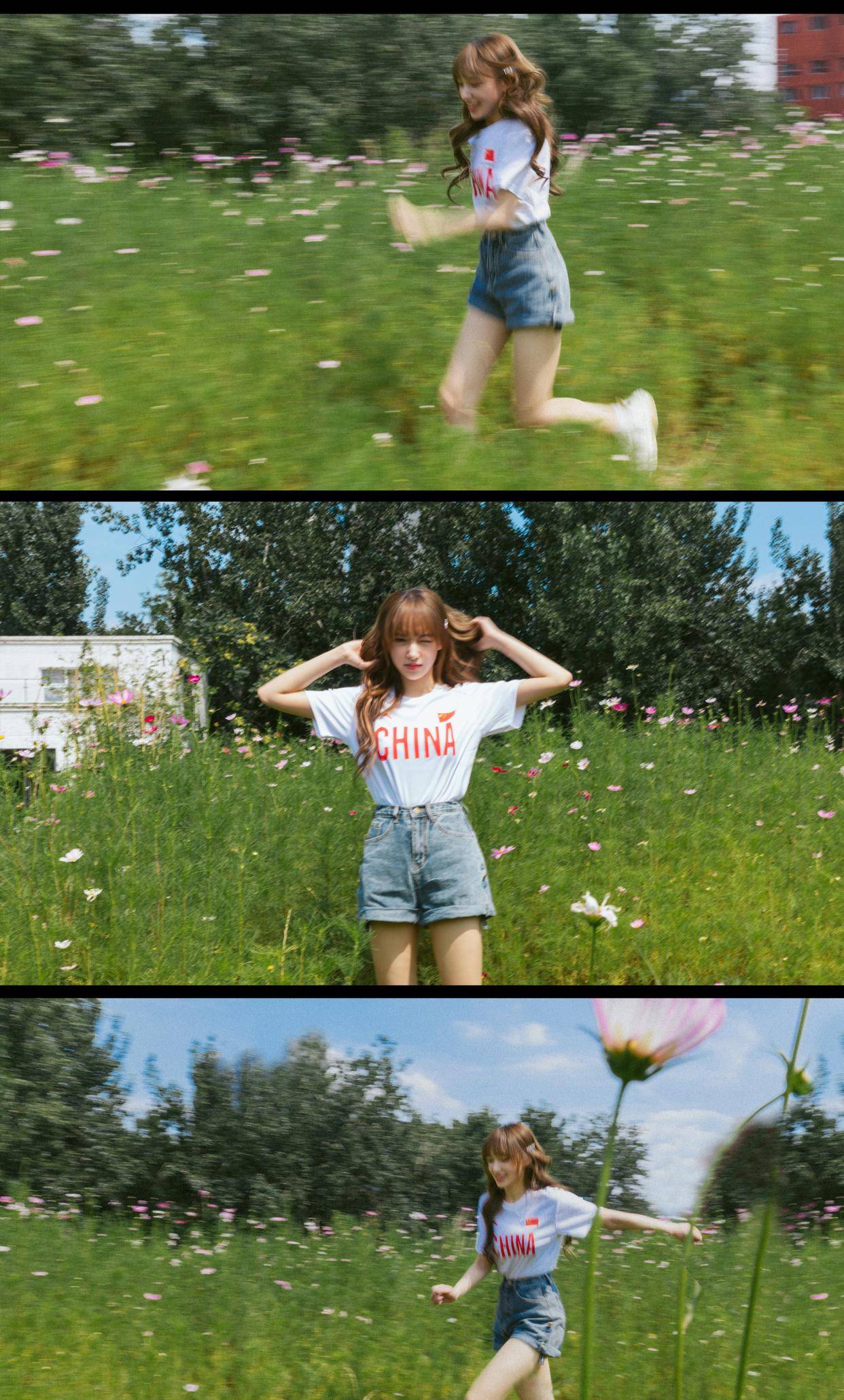 身材|程潇不愧“人间芭比”，格桑花写真浪漫又唯美，精致五官太显眼