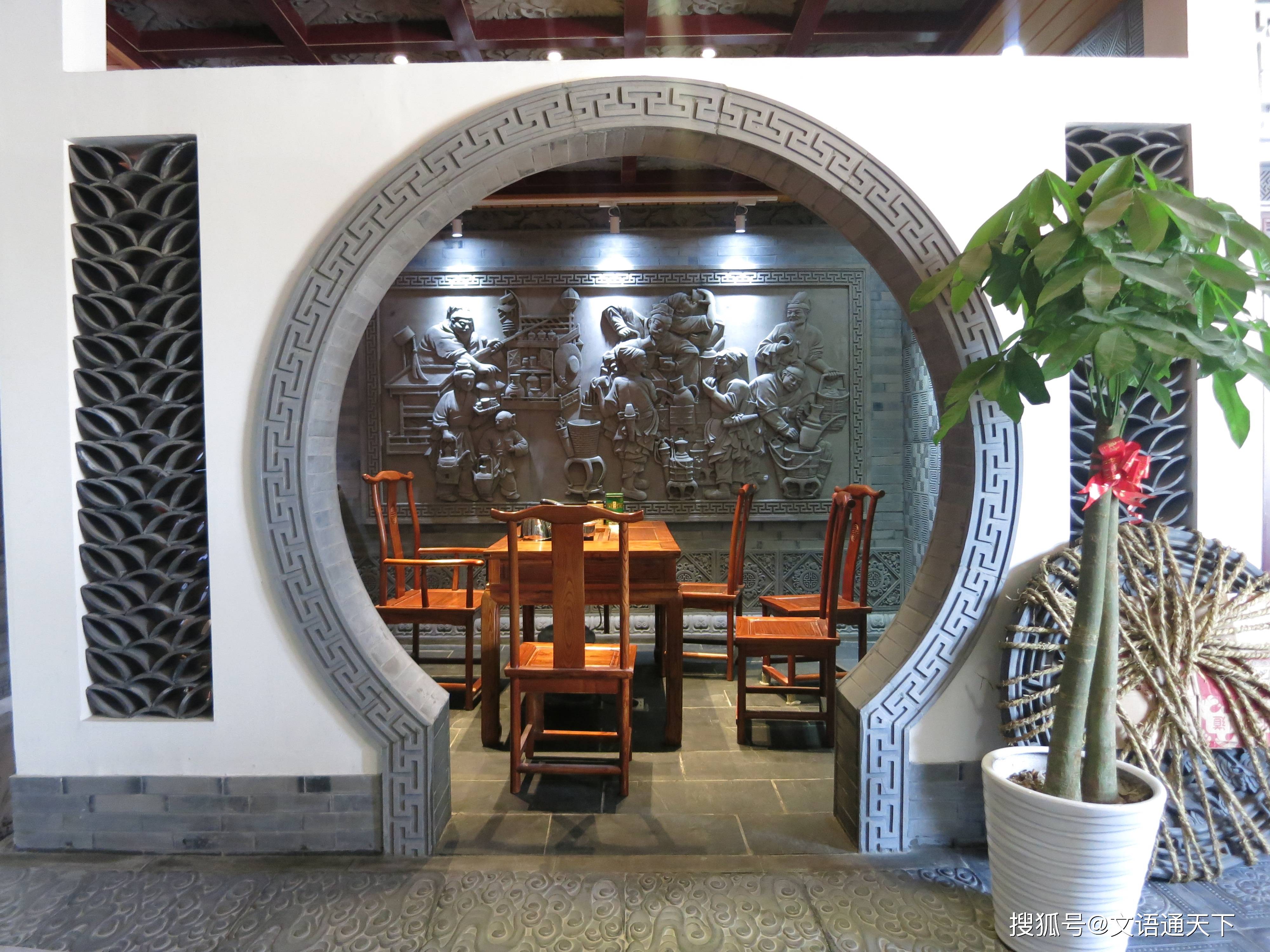 中式月洞门体现中国建筑之美在新中式庭院中起到了什么样的作用