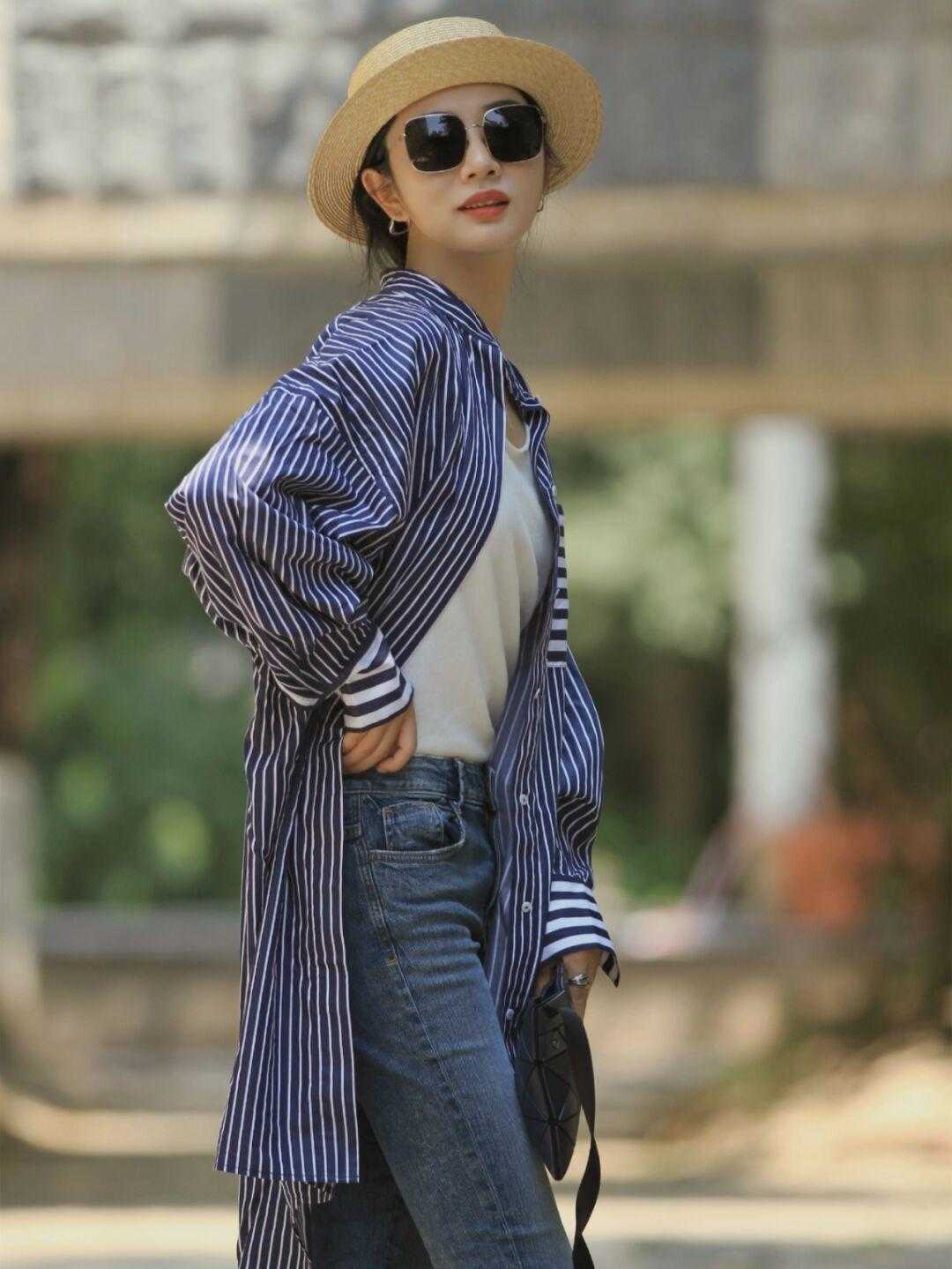 职场|真正时髦的女人，夏天都爱这几组穿搭，高级洋气不挑人，不易撞衫