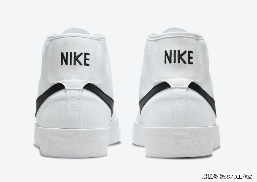 帆布鞋|简约白黑！全新Nike SB Blazer Court Mid首度曝光！