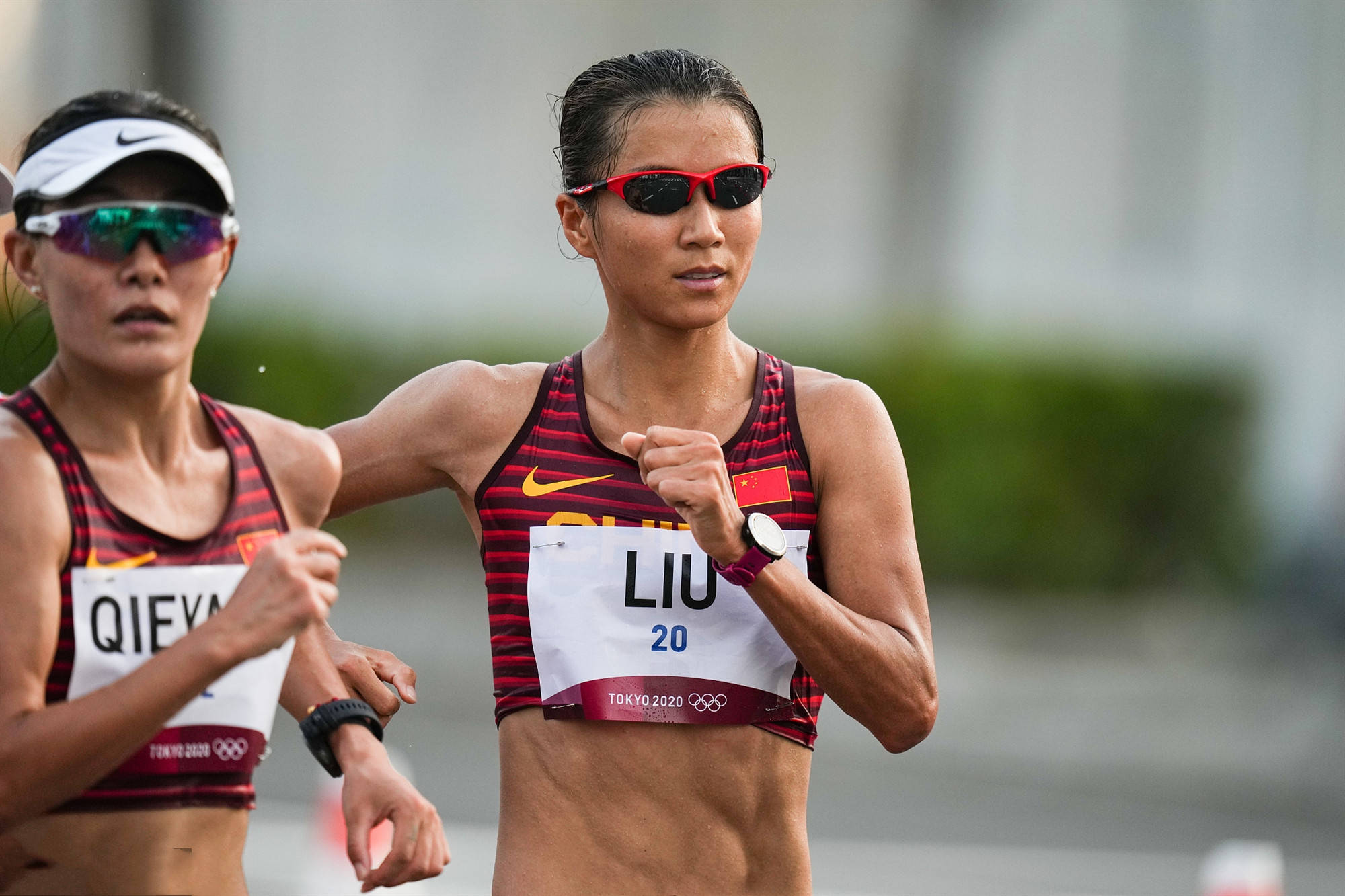 年的刘虹今年已经34岁,对于一名女子竞走运动员来说,这个年龄并不多见