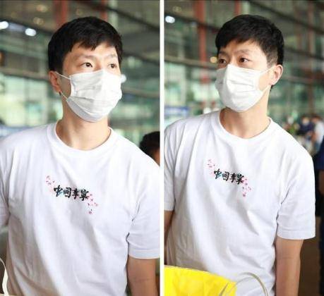 身材|马龙不愧是六边形战士，短T恤休闲帅气，难掩出众气质和健硕身材