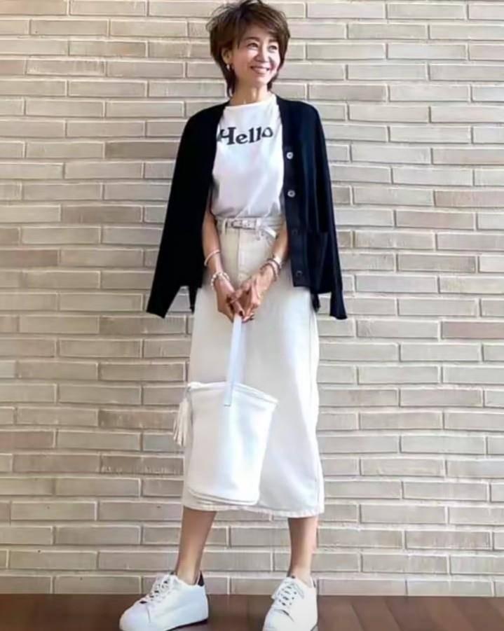 材质|50岁女人穿不出高级感?学日本主妇从“三要素”穿法,时尚且年轻