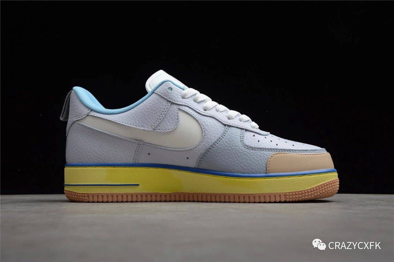 Nike|空军一号蓝罐曲奇 Blue Pot Cookies Air Force 1 Premium Nike 耐克运动鞋