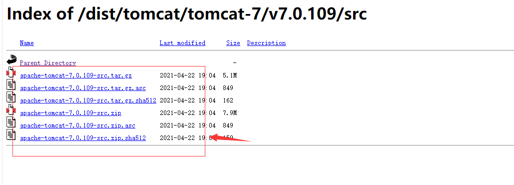 如何在tomcat官网下载需要的tomcat版本