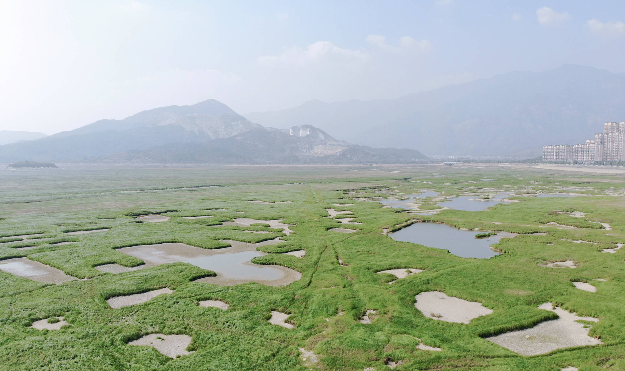 其次,就是圍湖造田,填湖造地,佔用溼地,非法圍堰等不合理的土地利用