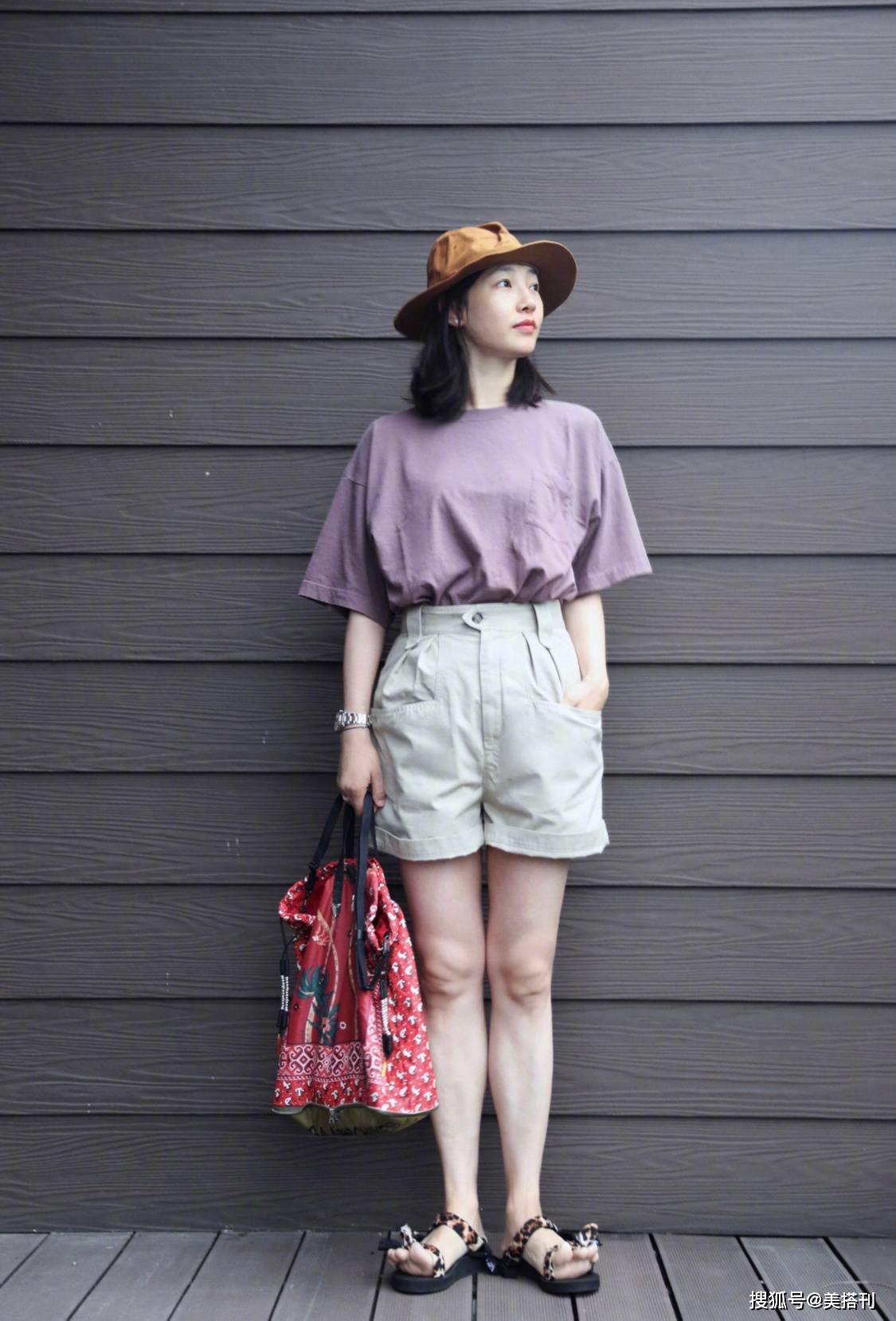 蓝色|白百何私服品味太好了吧!每一套都是日常好看系列,白百何风有了