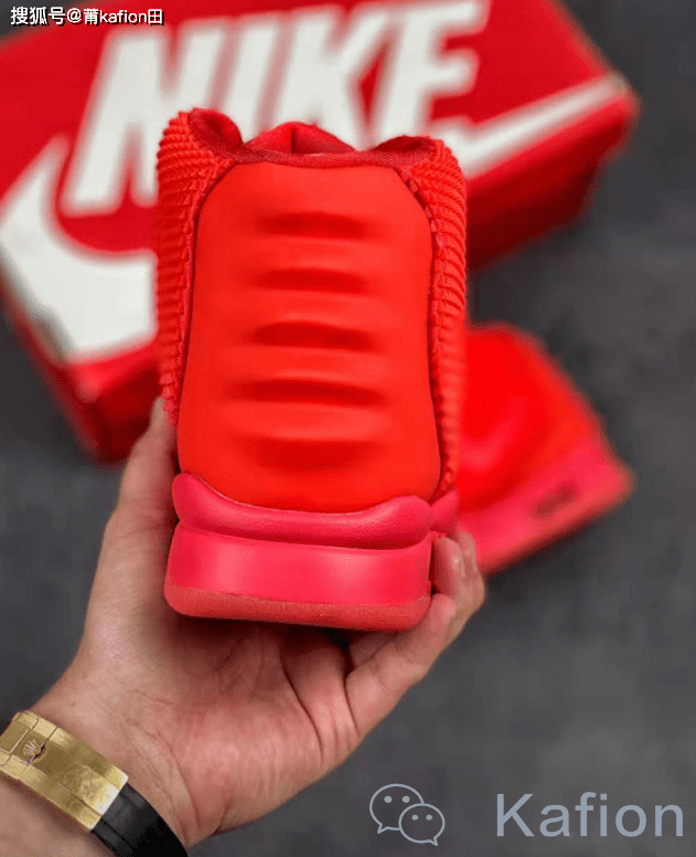 质感|Kanye West x Nike Air Yeezy II SP＂Red October＂椰子二代气垫休闲运动篮球鞋