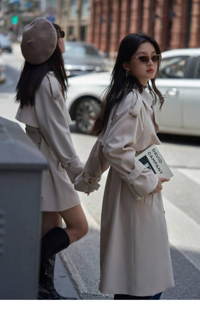 下半身|入秋最好的证明就是穿上风衣，时髦女孩必备