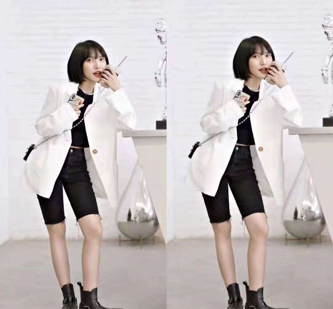 短裙|身高只有1米52的她,却穿出1米65既视感,只靠穿搭就能做到?