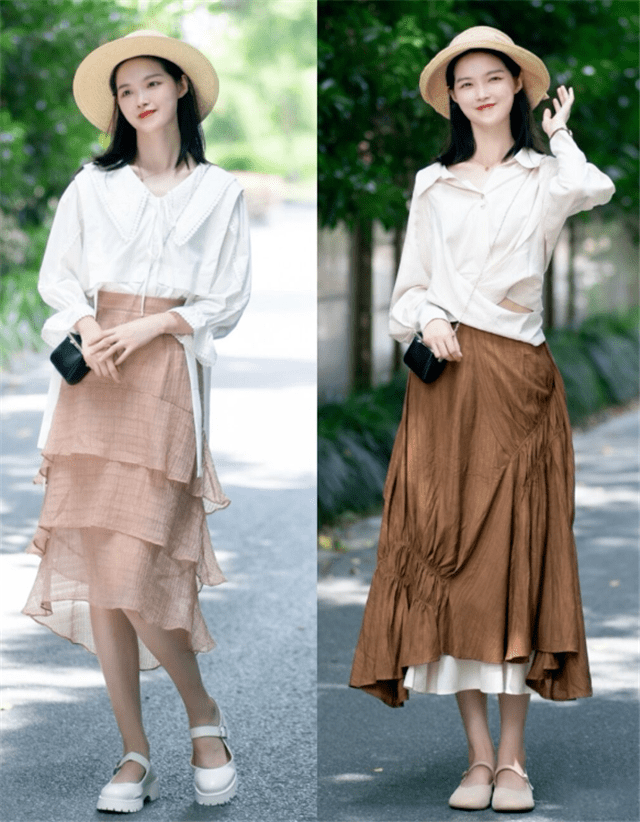 身材|夏天错过就遗憾的“高腰裙”这样穿，显瘦又增高，适合小个子借鉴