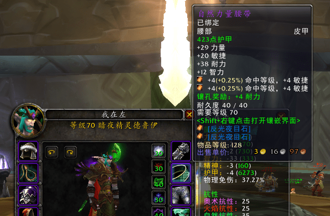 魔兽tbc怀旧服熊t二阶段毕业配装分享生存与仇恨兼顾