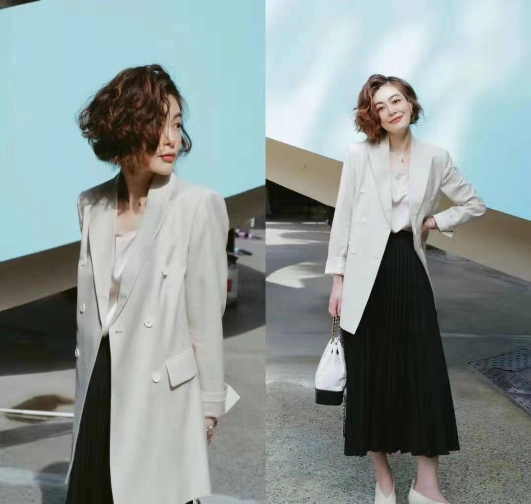 连体|真正见过世面的女人，从不穿花哨衣服，普通人照着也能穿出高级感