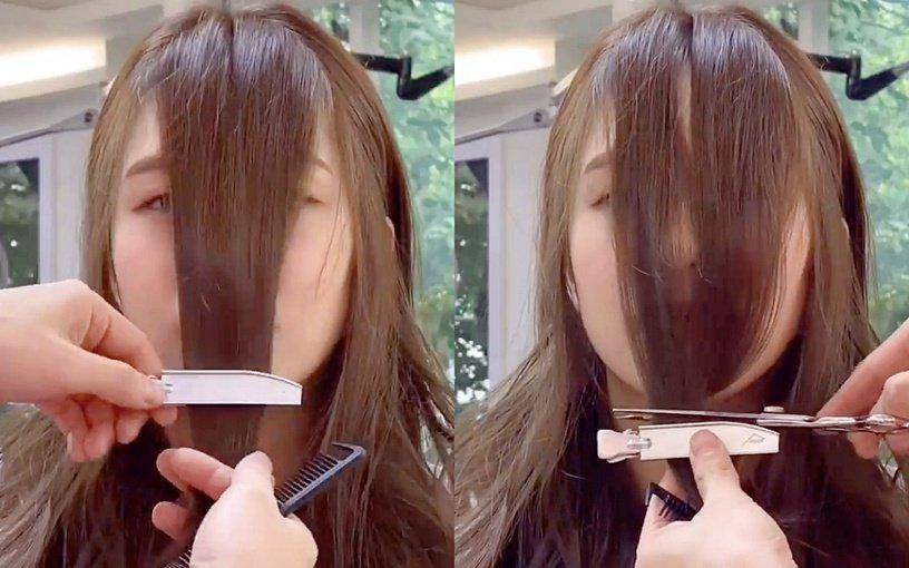 因为|女明星都是手残党？关晓彤、Lisa自己动手剪的刘海都失败了