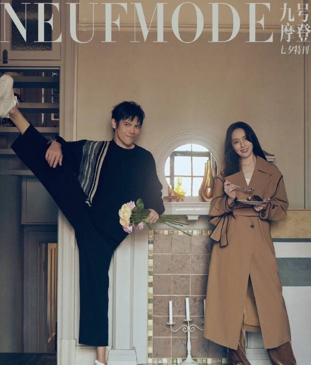 郭碧婷|郭碧婷向佐七夕大片比婚纱照还甜!小向太穿刺绣衬衣,美回巅峰