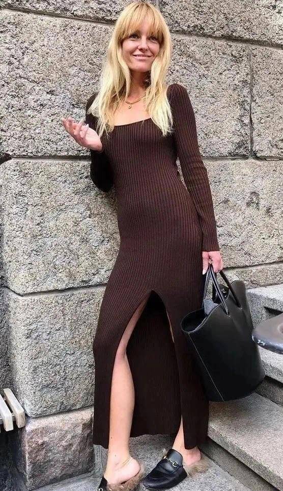 身材|早夏必备针织衫！从款式到搭配，谁穿谁好看