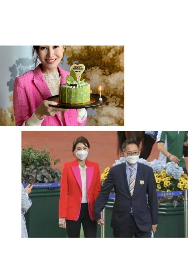 黑色|李嘉欣晒自拍！穿白衬衣雍容华贵，表面上晒美食，其实在秀大钻石