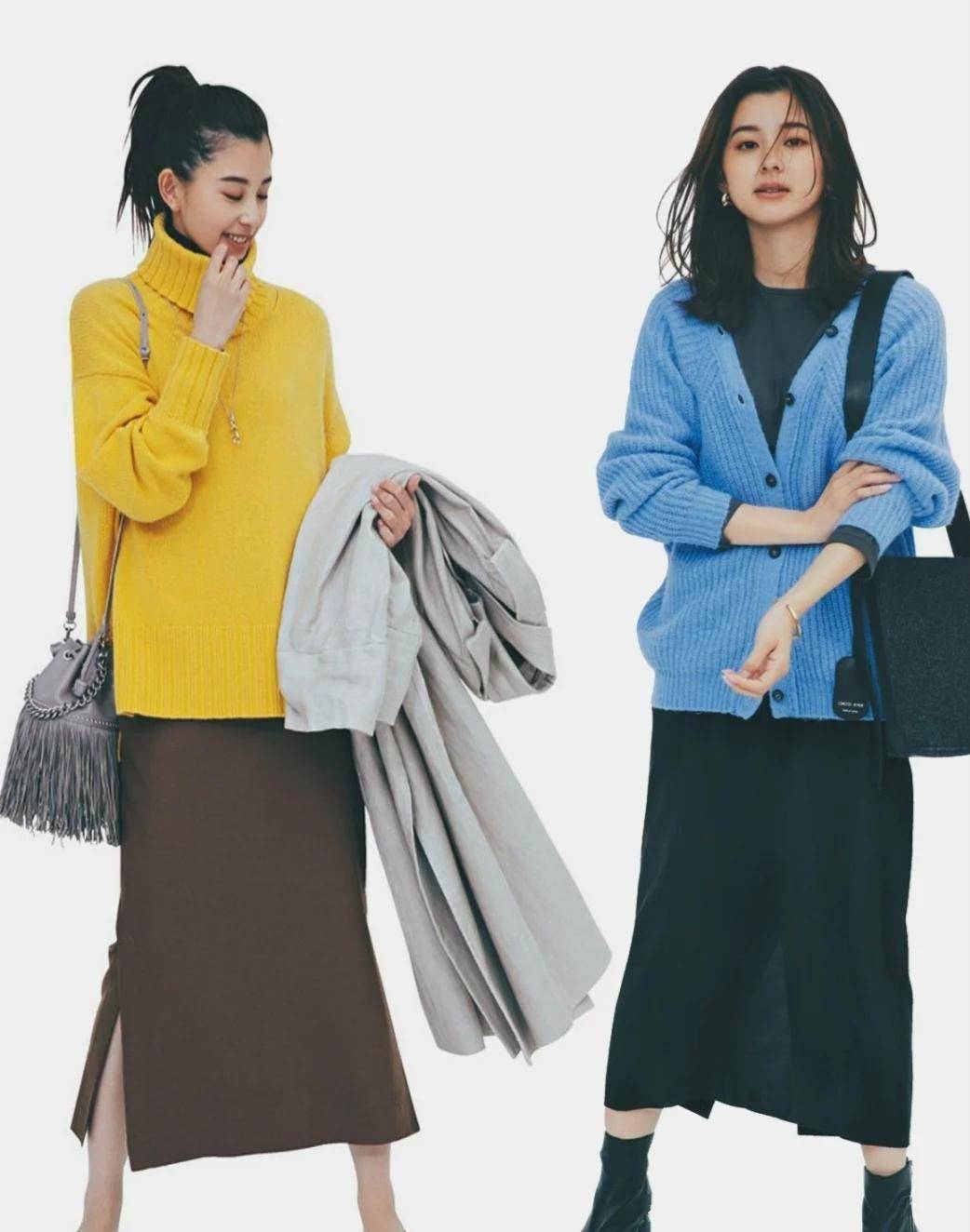 女生|早夏最适合针织衫，想要穿出日杂风效果，选款和搭配都要有技巧