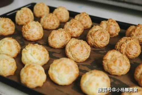 关火|泡芙自己在家就能做，用料足，口感好，更香更美味！