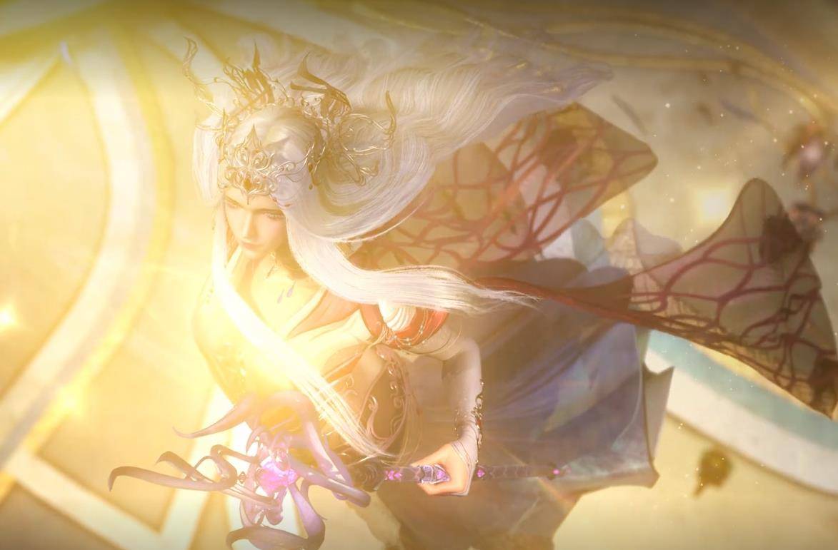 原创气质女神波塞西终于登场正脸不及紫衣路人侧颜绝了