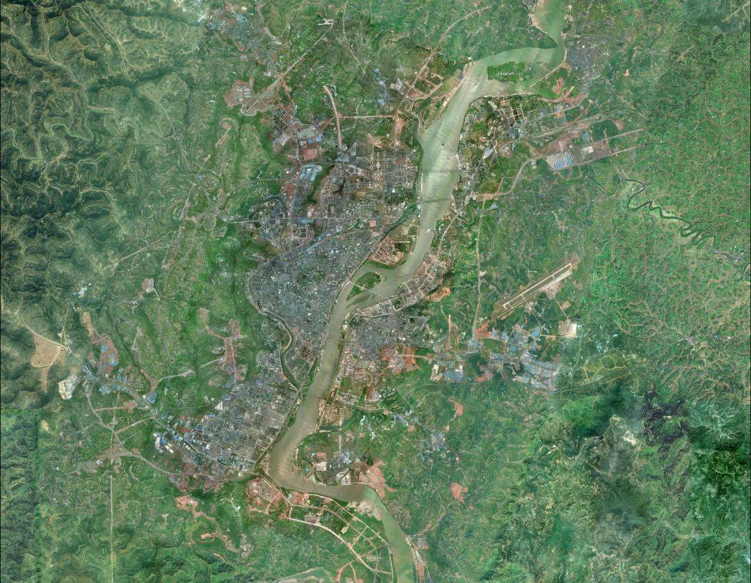 19902021南充主城规模扩大10倍卫星影像带你回望南充31年成长史