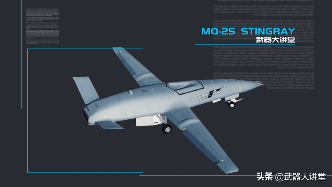 原創詳解美軍最新艦載加油機採用無人駕駛系統的mq25加油機