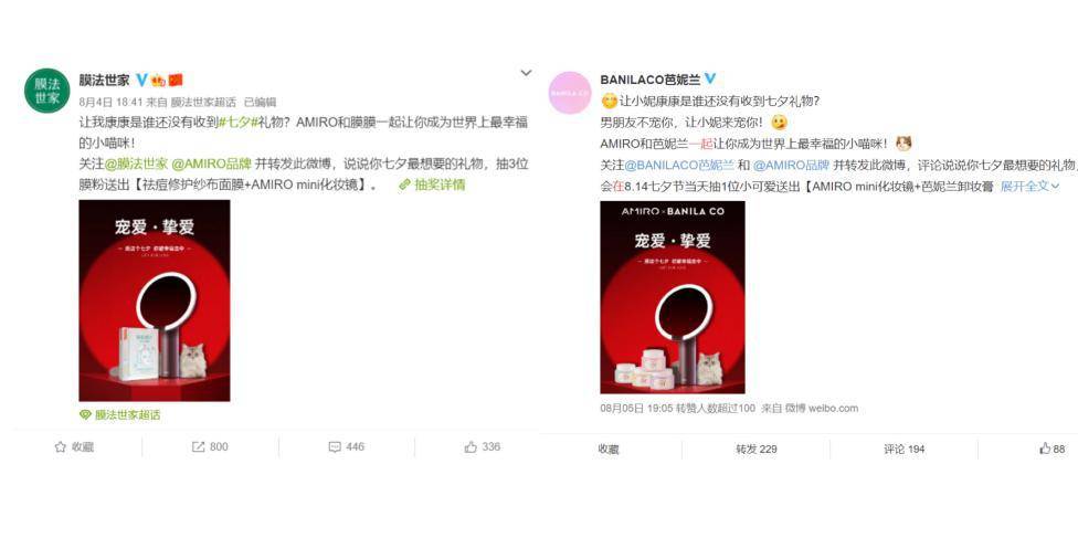 出圈|突围七夕甜蜜营销，AMIRO品牌凭借一只猫出圈？