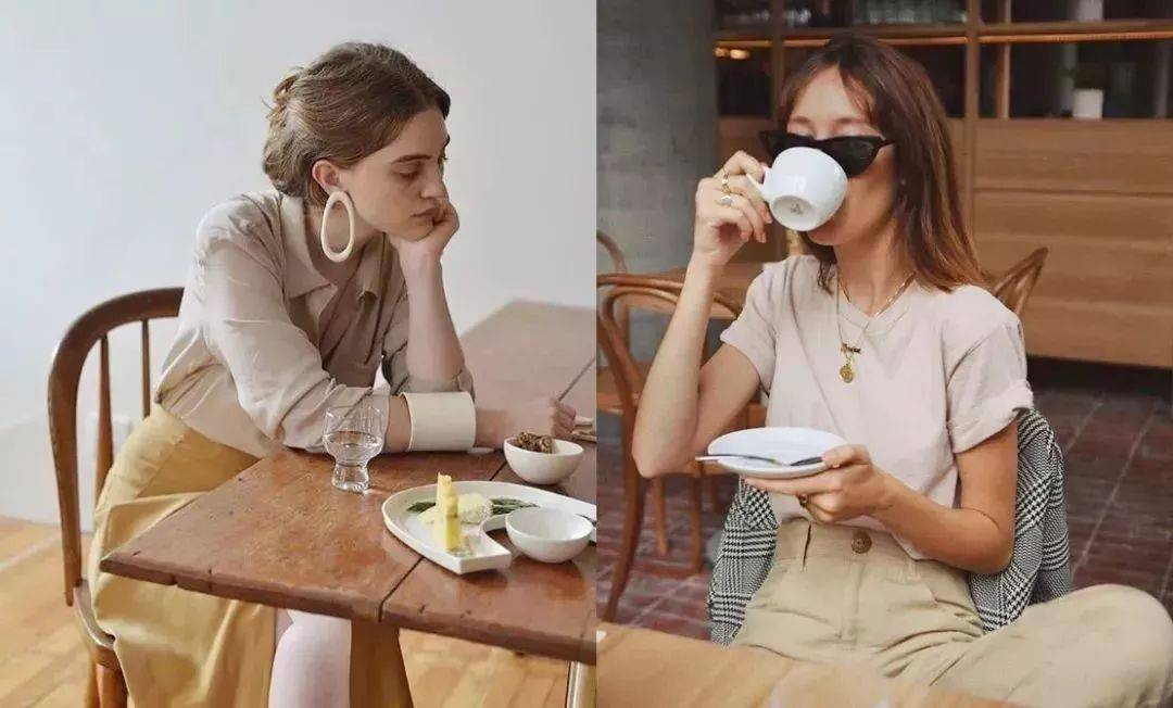 米色|今秋必火的淡漠色,太美太高级了!