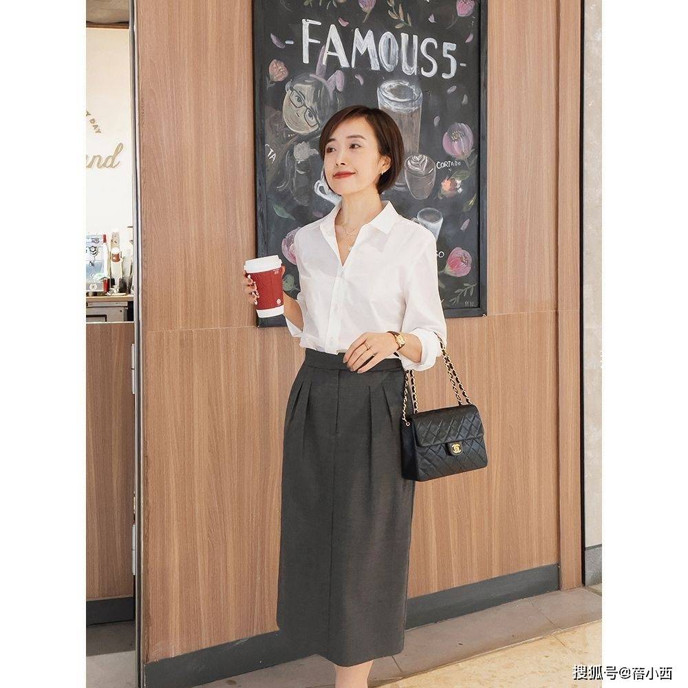 服装|高级！时髦！早秋“白衬衫”搭配，好看又优雅的我都帮你挑好了