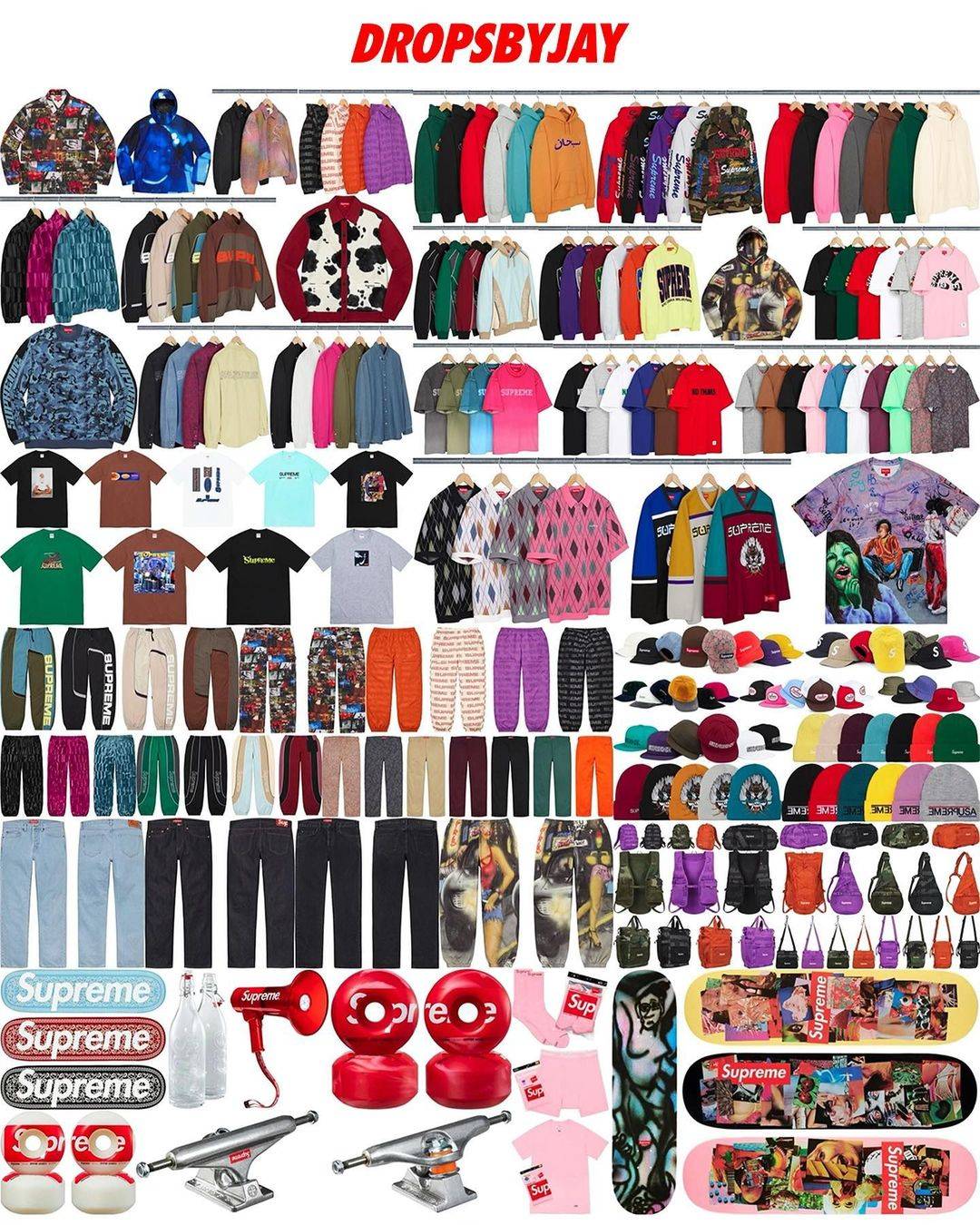 冠希亲|联名高达出必入！Supreme 2021 秋冬完整曝光！