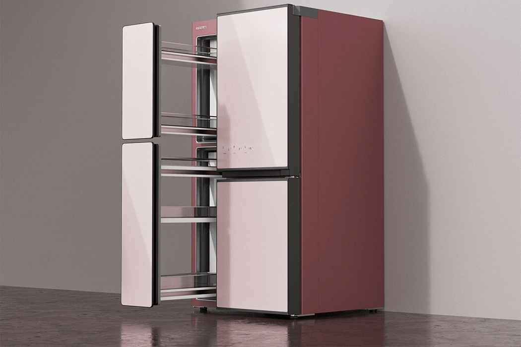 好设计|颜值与实力并存的厨房产品设计,把做饭变成新鲜事!_冰箱