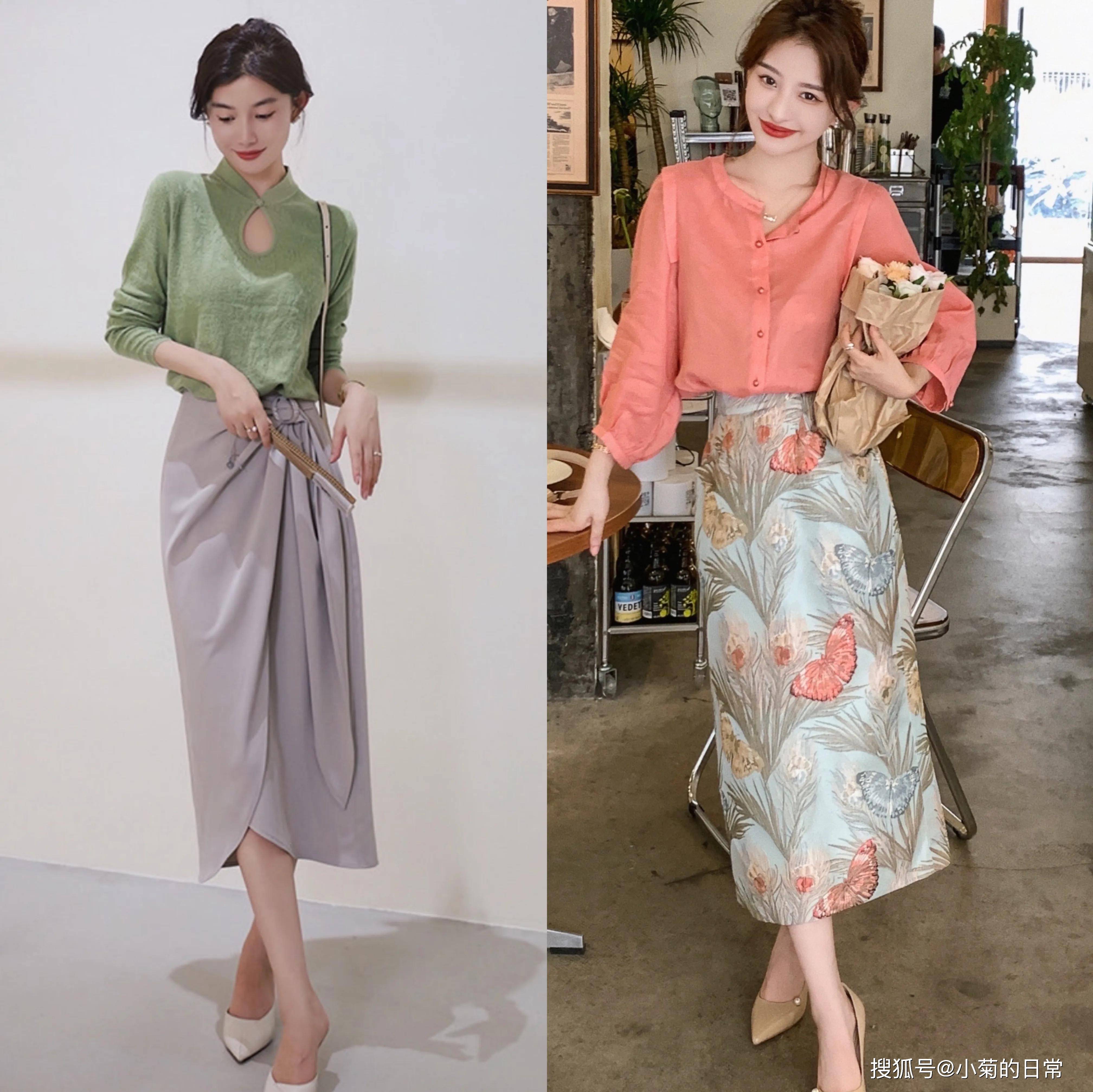 身材|80女生别穿得“紧绷绷”，经典的小轻熟装扮，清新减龄不约束