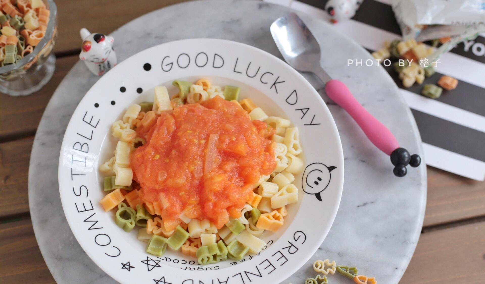外皮|一个番茄半碗面,10分钟做出美味早餐,刚上桌女儿抢着吃,太香