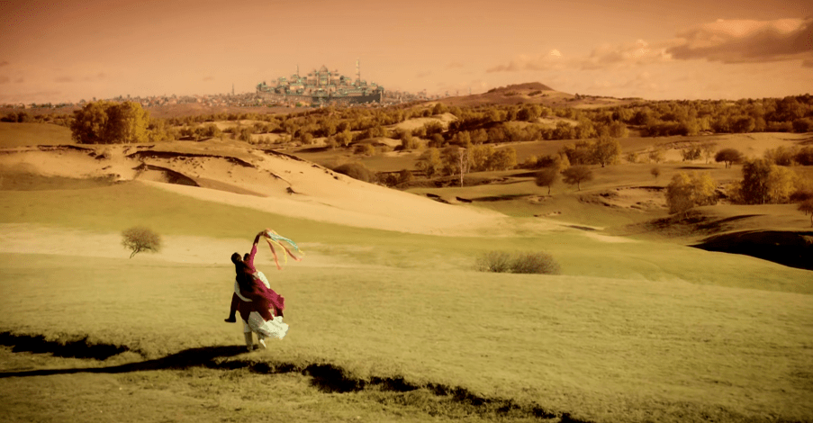 《东宫》这部电视剧的开场,美得不要不要的.