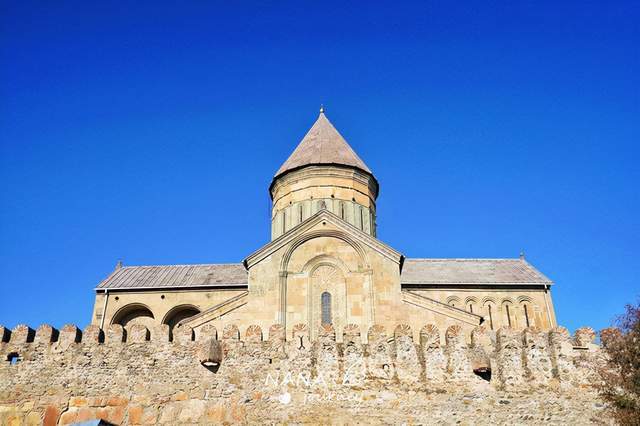 格鲁吉亚的著名老城，有着生命之柱的中世纪教堂，韵味犹存