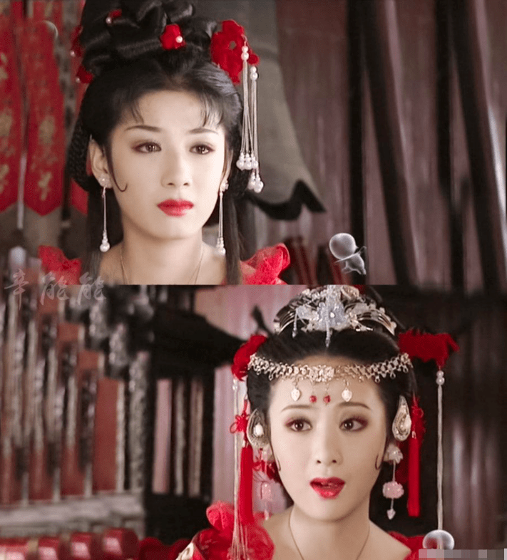 发髻|如今女主古装造型有多敷衍!一根簪子一个花环,还不如以前的丫鬟