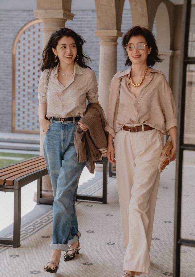 整体|50岁的女人高级比减龄更重要，这位博主太会穿，每一套都很优雅