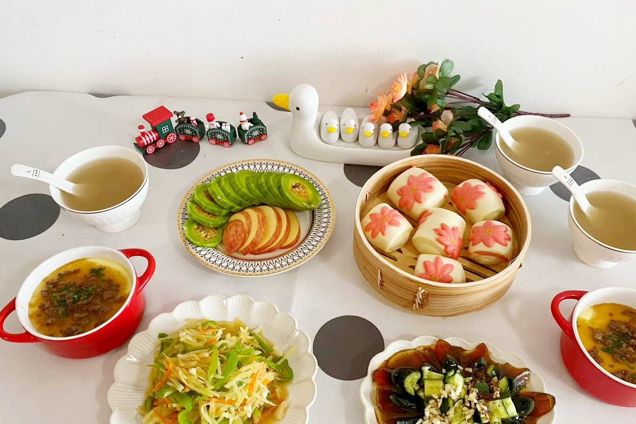蒜香鸡|开学后，我家早餐天天不重样，荤素搭配，营养健康，越吃越聪明