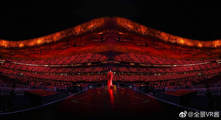 鸟巢|【华晨宇红海图片】带你看璀璨炽热的红海！