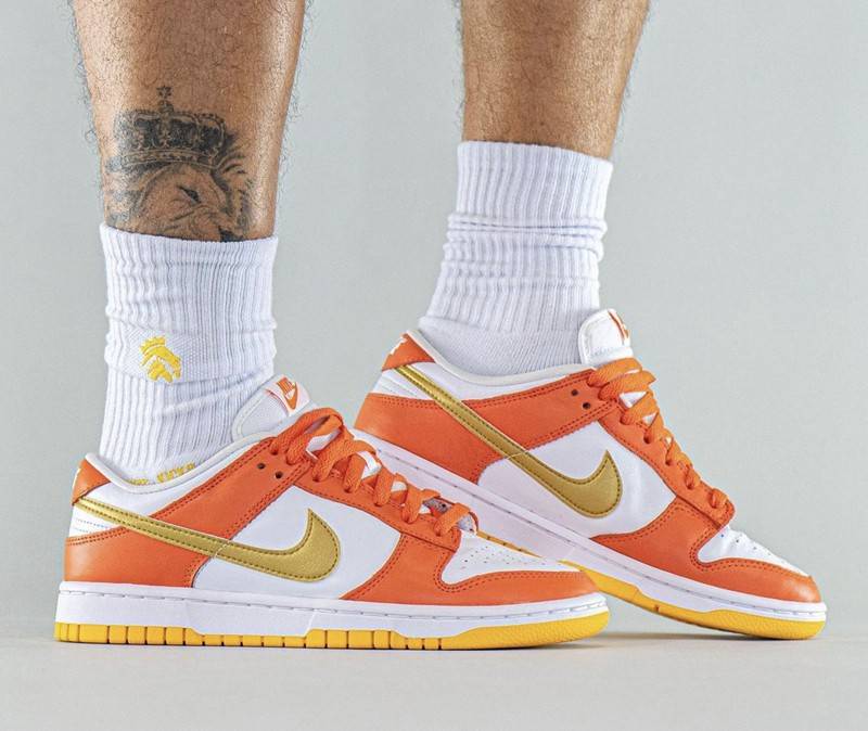 Orange|「金钩雪城」Dunk Low 上脚曝光！传闻即将登场！