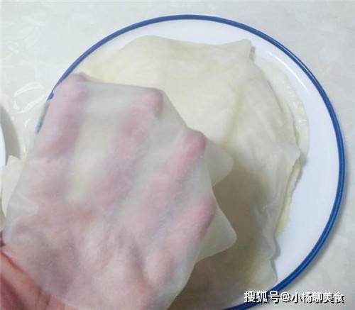蔬菜|自制透明早餐饼，不揉面不醒面，饼皮巨薄味超香，营养丰富