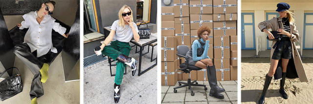 赵丽颖|入秋的鞋子贵在百搭！马丁靴的7种基础LOOK，不会穿的人照搬无误