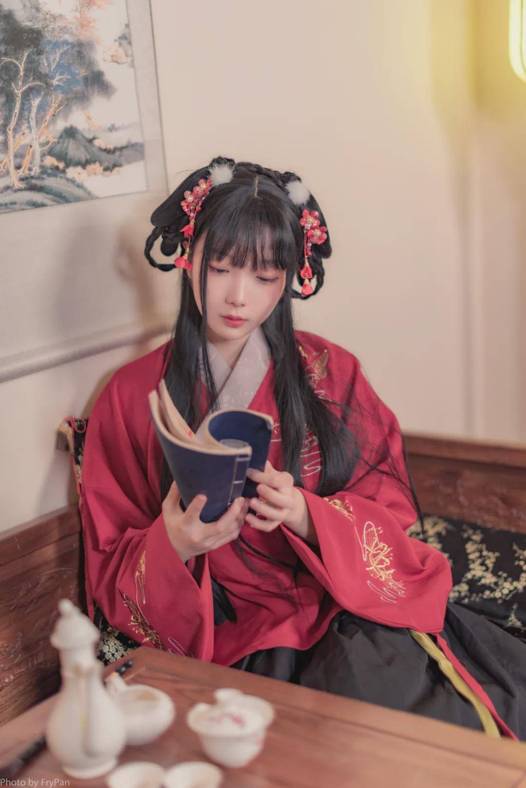 仙女|汉服小仙女:琴诗书画皆可行