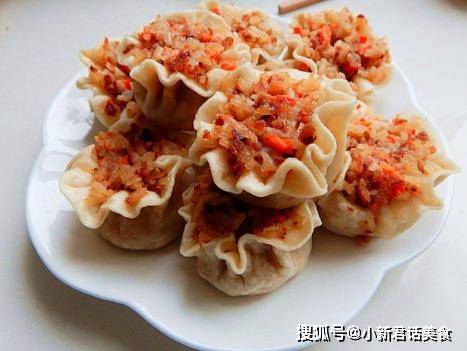 烧麦|春天早餐吃烧麦，有荤有素营养丰富，我家孩子隔三差五点名要吃