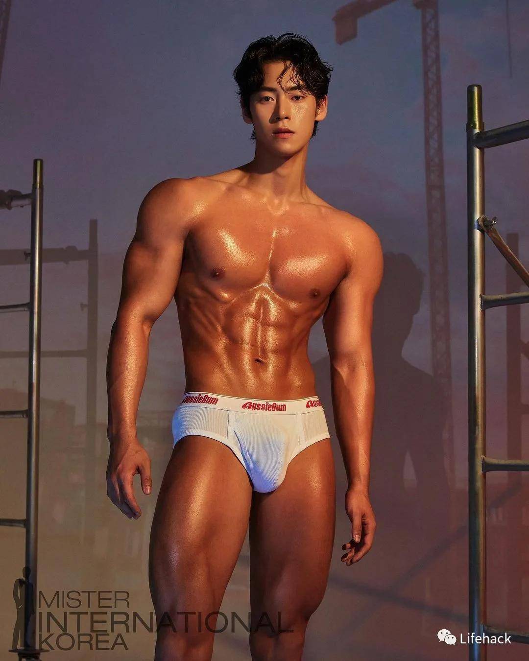 身材|2021韩国先生宣传照与真实身材对比，这画风....