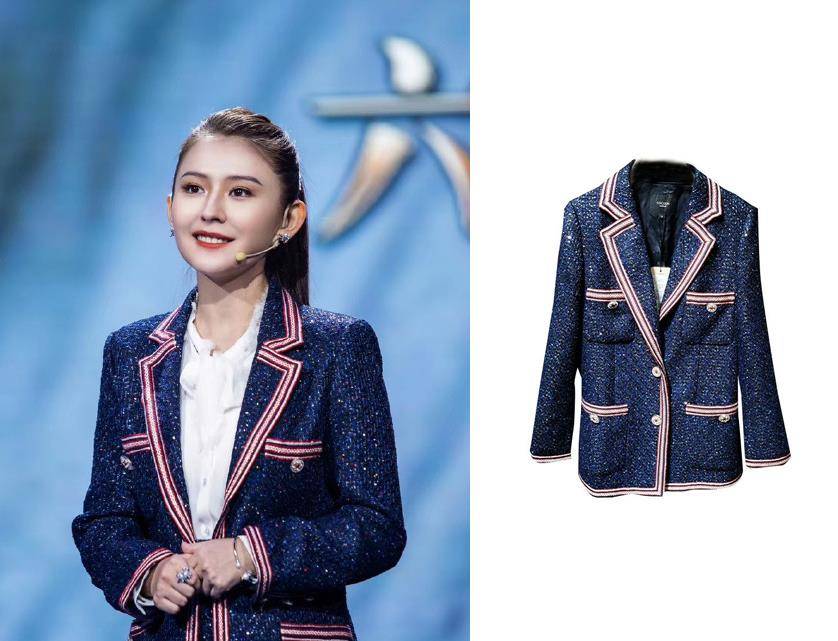 马尾|热依扎美到央视了，穿2000校园外套成台上焦点，扎马尾少女感爆棚
