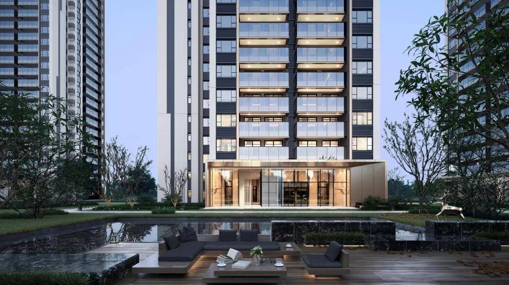 通威世地·长湾一期效果图